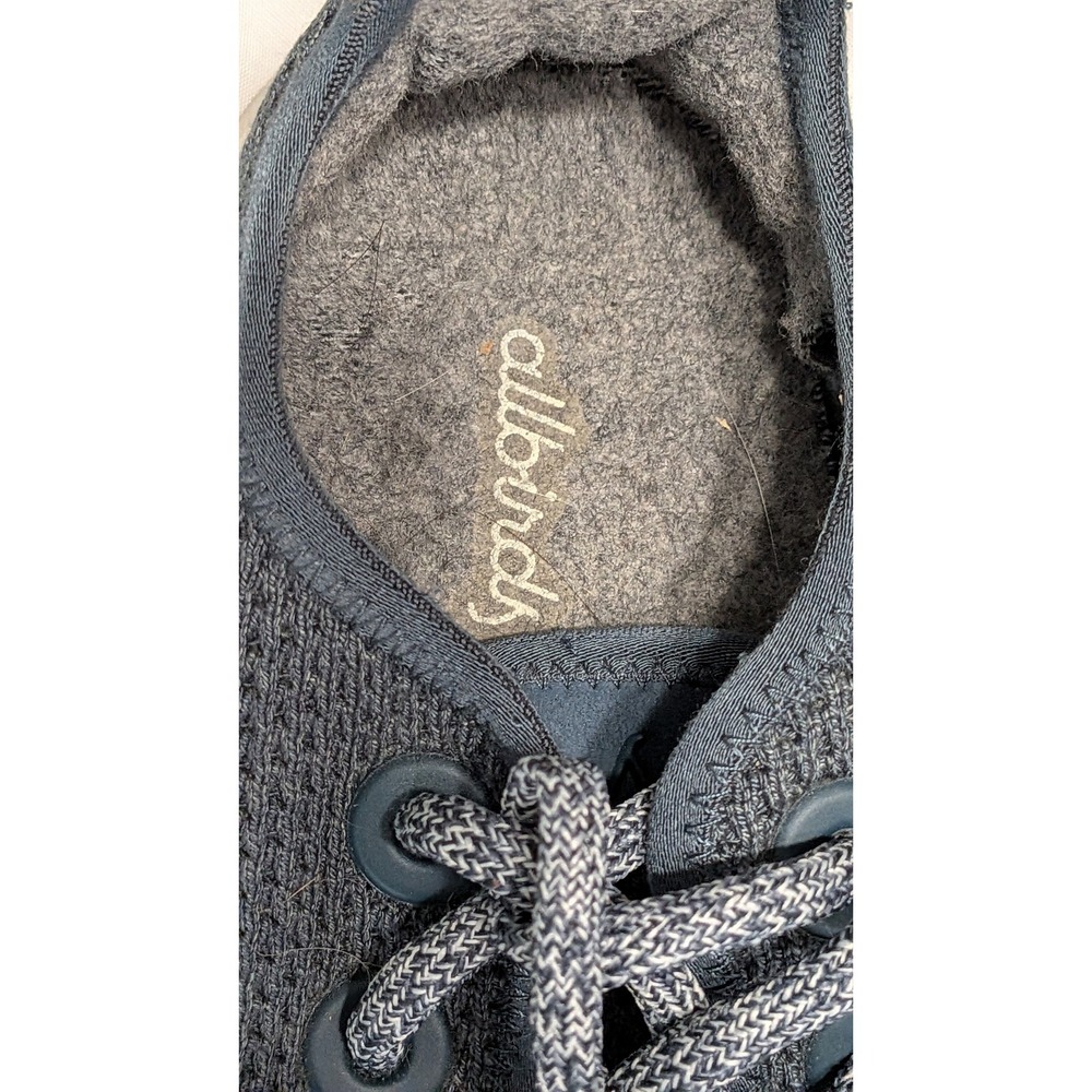 Allbirds Tree Runner Women Size 9 Navy Blue Good Sustainable Sneakers TR W9 - Picture 2 of 4